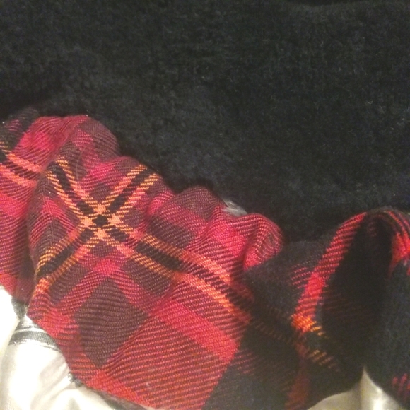 L.A.M.B GWEN STEFANI Red Plaid Hooded Jacket - Picture 10 of 14